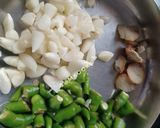 A picture of step 1 of Hariyali Dum Aloo.