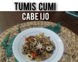 Foto langkah ke 4 dari resep 12 >< Tumis Cumi Cabai Ijo.