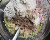 Foto del paso 1 de la receta: Soufflé de jamón, queso y tallitos de espinaca 🍃