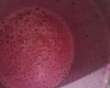 A picture of step 5 of Pink Dragon fruit Sago pudding dessert.