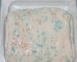 Foto langkah ke 7 dari resep Blue-Orange Sprinkles Sourdough Bread.