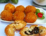 Foto langkah ke 6 dari resep Banana Cheese Ball ---gluten free---.