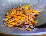 豆皮肉絲炒鮮蔬的食譜步驟2照片