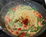 A picture of step 5 of Thai Ginger Curry.