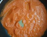 A picture of step 4 of Veg kolhapuri.
