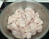 Hình bước làm 1 của món Bún Riêu Cua Tóp Mỡ Mọc Giòn
