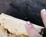 A picture of step 7 of Stuffed paneer suzi rolls.