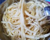 Foto del paso 1 de la receta: Tallarines con 3 Quesos y Atún! 🍝🧀🍴
