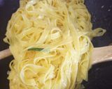 A picture of step 4 of Tagliatelle with an orange aroma.