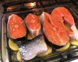 Foto del paso 2 de la receta: Posta de salmón al pipián con el toque sonorense