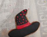 Foto del paso 9 de la receta: Galletitas Halloween: sombreros de brujas sabor a café