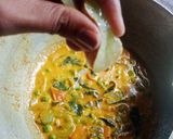 A picture of step 5 of Kerela Vegetable Moilee.