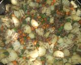 A picture of step 4 of Potatoes n veg minced meat.
