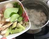รูปขั้นตอนการทำที่ 1 ของ ต้มข่าไก่