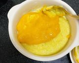 A picture of step 5 of Mango Phirni.
