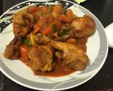 Hình bước làm 7 của món Gà kho cay (닭볶음탕)