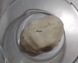 A picture of step 1 of Chausela Rice Flour Puri.