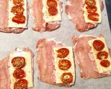 Foto del paso 1 de la receta: Libritos de jamón dulce, queso y cherrys, con orégano