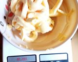 A picture of step 3 of Hotdog waffles.