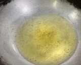 A picture of step 1 of Delicious white chicken karahi serve with chupri chapati.