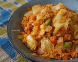 番茄咖哩炒飯｜10分鐘素食的食譜步驟5照片