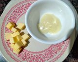 A picture of step 4 of Moong Dal Moradabadi.