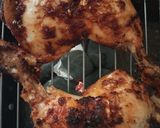 Gambar langkah 3 resipi Bbq chicken with fried rice seasoning.