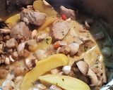 Pas rețetă Mâncărică de porc cu curry verde și lapte de cocos 3 fotografie