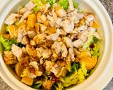 A picture of step 6 of Salad with chicken and tangerines.