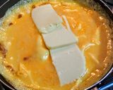 Foto del paso 2 de la receta: OMELLETTE Rellena con Duraznos🍑y queso Mozzarella...!