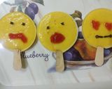 मैंगो पॉप्सिकल्स इमोजी (Mango popsicles emoji recipe in Hindi) रेसिपी चरण 6 फोटो