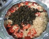 Une image de l'étape 7 de Salade de riz aux tomates, petits pois, haricots de mer et maquereaux.