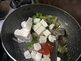 Capsicum paneer sabzi