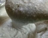 A picture of step 2 of Dahi Bhalla.