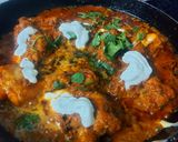 A picture of step 5 of Chicken Pakeeza.