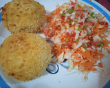 Foto del paso 6 de la receta: Bolas de arroz rellenas de camarón en horno freidora airfryer