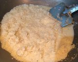 A picture of step 3 of Coconut Ladoo.