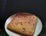A picture of step 2 of Banana suji cake.