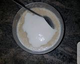A picture of step 1 of Couscous pudding.