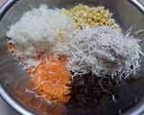 Hình bước làm 1 của món Chả Giò Chay Ngũ Vị