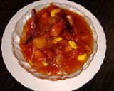 টমেটো, আম সত্ত্ব, খেজুরের চাটনি(Tomato, khejur,aamsatwo chutney recipe in Bengali) রেসিপি ধাপ - 5 ছবি