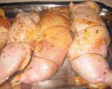 Foto del paso 3 de la receta: Muslo y contramuslo relleno con bacon