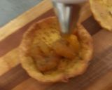 A picture of step 7 of Puri tarts with pumpkin curry.