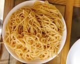 Hình bước làm 2 của món Mỳ spagetty thịt bò băm