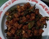Foto langkah ke 7 dari resep Oseng Tempe Cabe Ijo.
