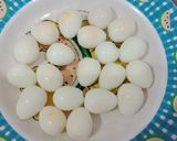 Foto langkah ke 4 dari resep Tumis brokoli, kembang kol, sawi putih plus telur puyuh.
