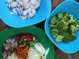 Tumis Cumi Brokoli Lada Hitam
