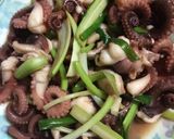 蔥爆小章魚的食譜步驟2照片
