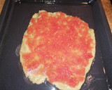 Foto del paso 2 de la receta: Pizza de jamón y espinacas