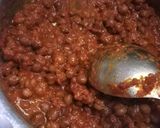 A picture of step 2 of Chana Masala.